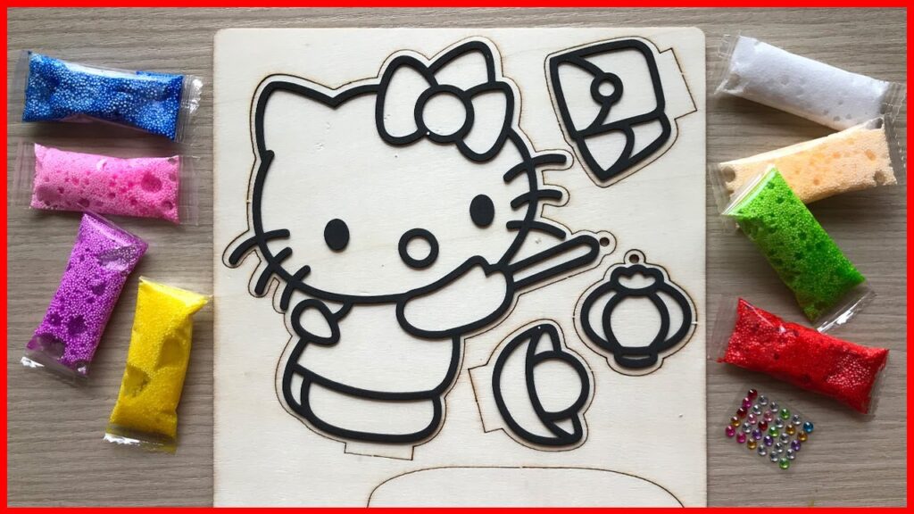 Tô Màu Hello Kitty